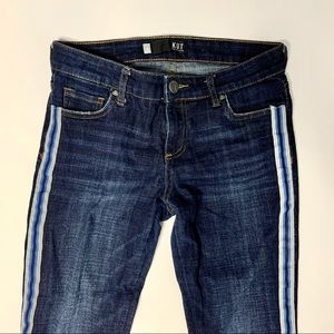 Kut from the Kloth Stevie Tuxedo Stripe Jeans 6